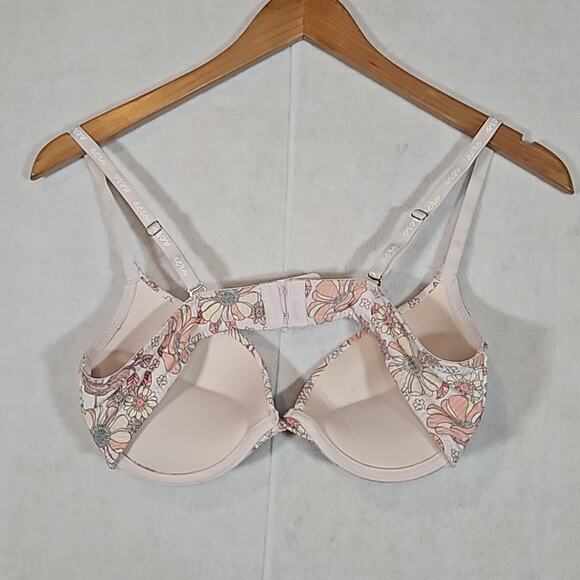 Aeropostale Light Pink Floral Pushup Bra - Picture 5 of 5